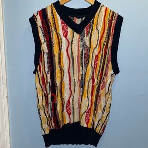 Coogi inspired sweater vest